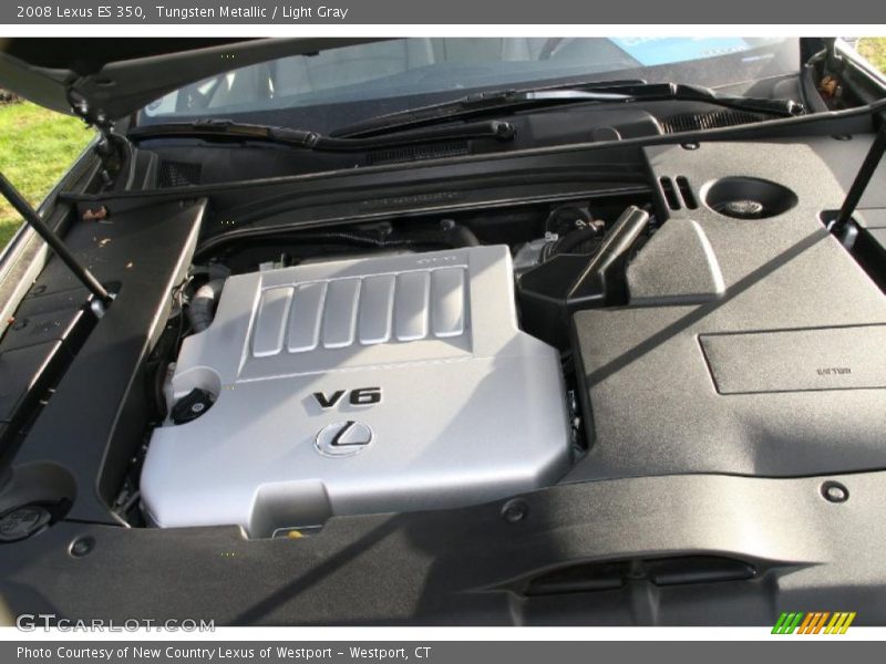 Tungsten Metallic / Light Gray 2008 Lexus ES 350