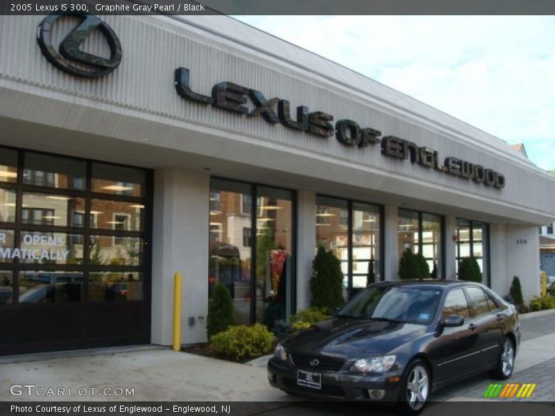 Graphite Gray Pearl / Black 2005 Lexus IS 300