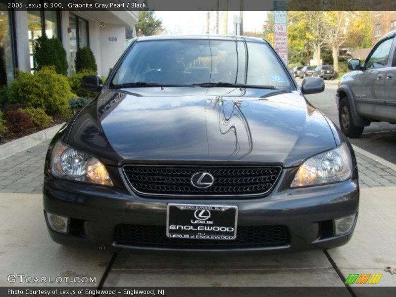Graphite Gray Pearl / Black 2005 Lexus IS 300