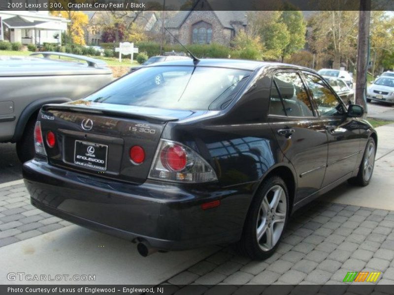 Graphite Gray Pearl / Black 2005 Lexus IS 300