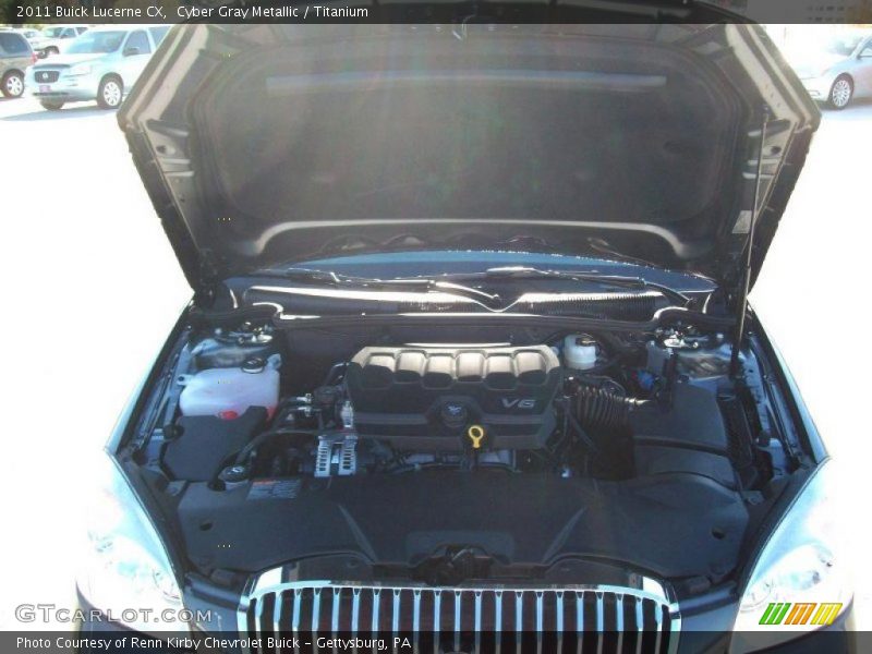 Cyber Gray Metallic / Titanium 2011 Buick Lucerne CX