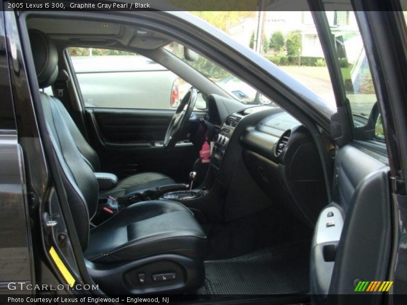 Graphite Gray Pearl / Black 2005 Lexus IS 300