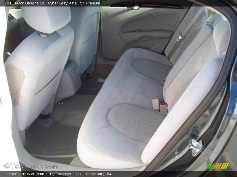 Cyber Gray Metallic / Titanium 2011 Buick Lucerne CX