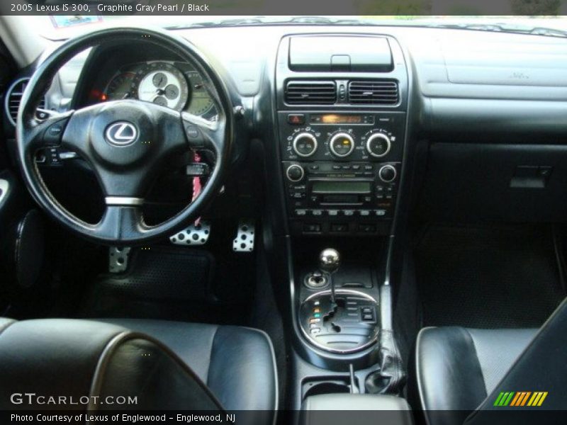 Graphite Gray Pearl / Black 2005 Lexus IS 300