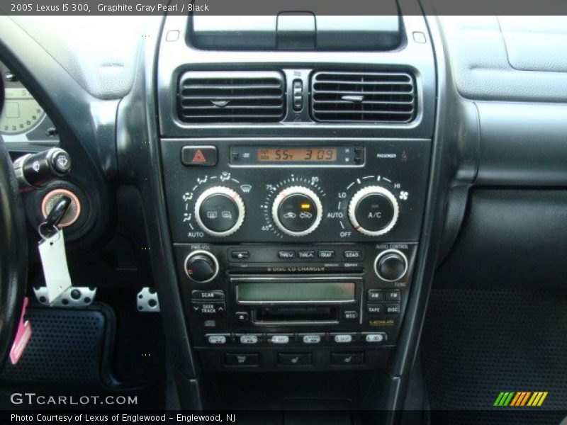 Graphite Gray Pearl / Black 2005 Lexus IS 300
