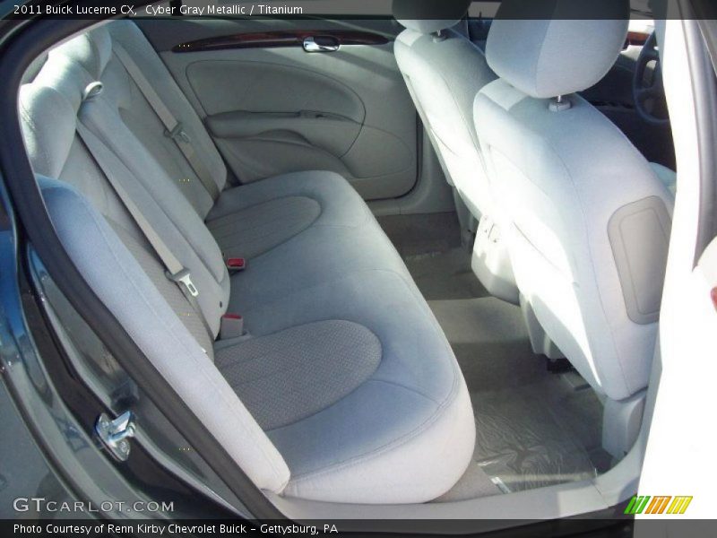 Cyber Gray Metallic / Titanium 2011 Buick Lucerne CX