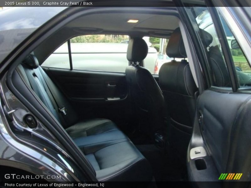 Graphite Gray Pearl / Black 2005 Lexus IS 300
