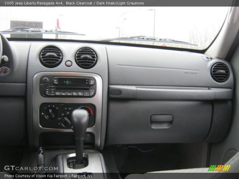 Black Clearcoat / Dark Khaki/Light Graystone 2005 Jeep Liberty Renegade 4x4