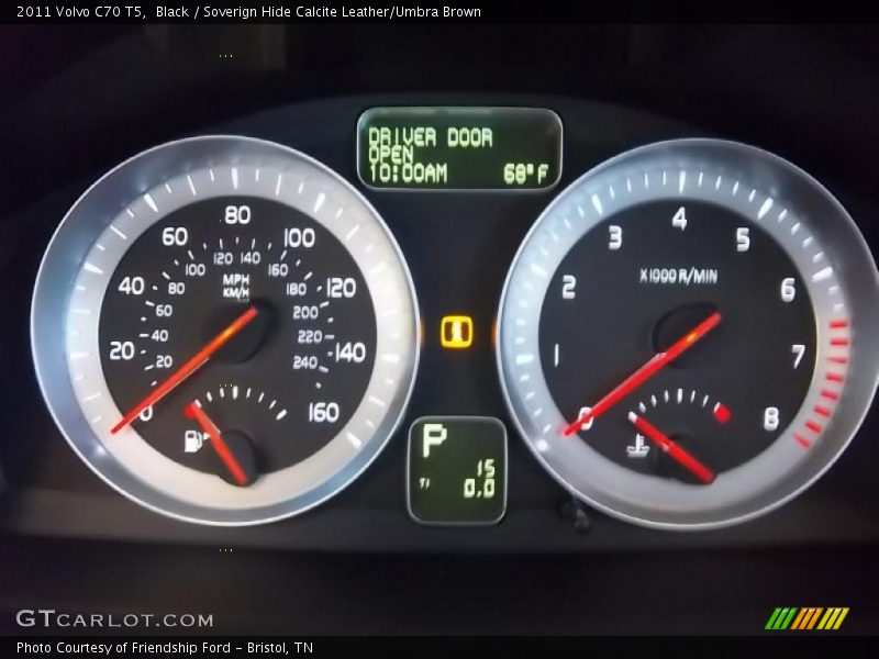  2011 C70 T5 T5 Gauges