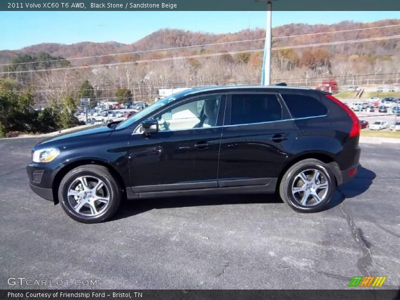 Black Stone / Sandstone Beige 2011 Volvo XC60 T6 AWD