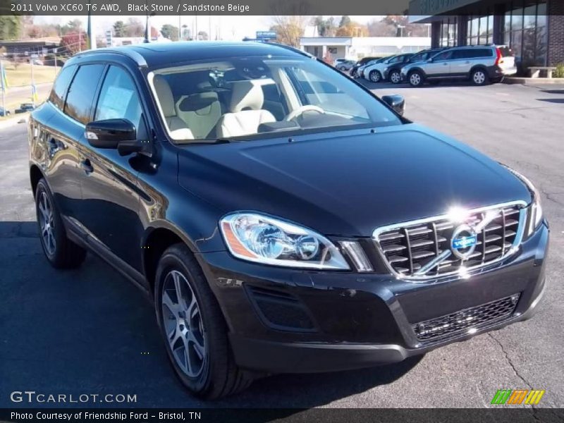 Black Stone / Sandstone Beige 2011 Volvo XC60 T6 AWD