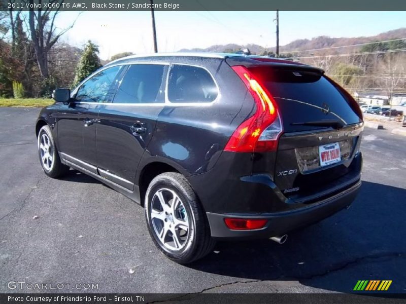 Black Stone / Sandstone Beige 2011 Volvo XC60 T6 AWD