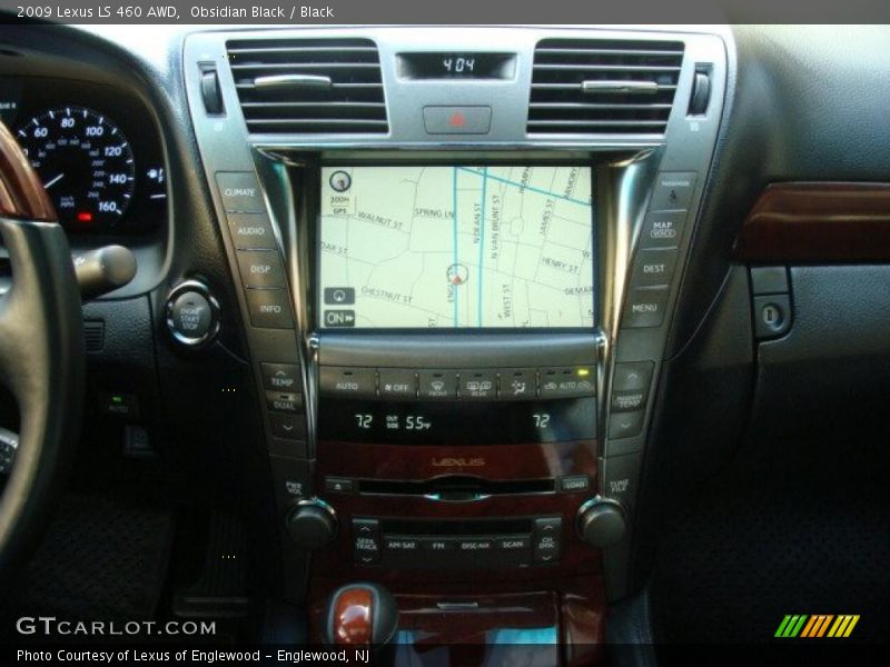 Obsidian Black / Black 2009 Lexus LS 460 AWD