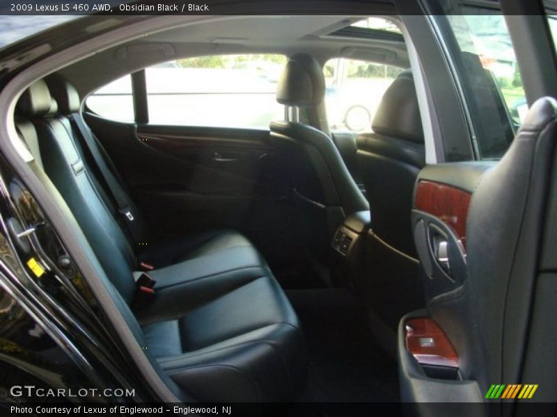 Obsidian Black / Black 2009 Lexus LS 460 AWD