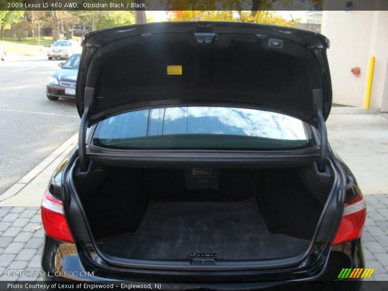 Obsidian Black / Black 2009 Lexus LS 460 AWD
