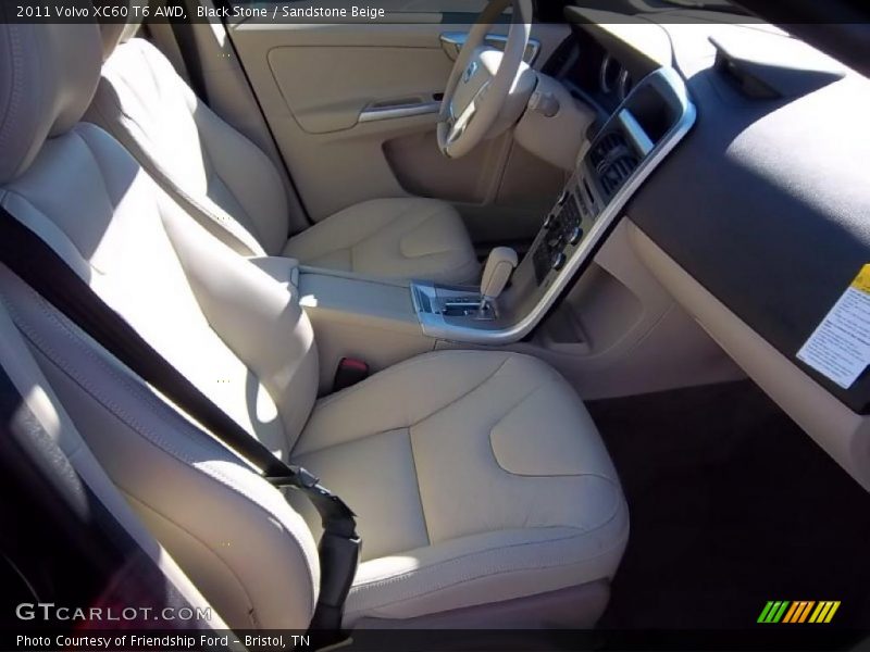 Black Stone / Sandstone Beige 2011 Volvo XC60 T6 AWD