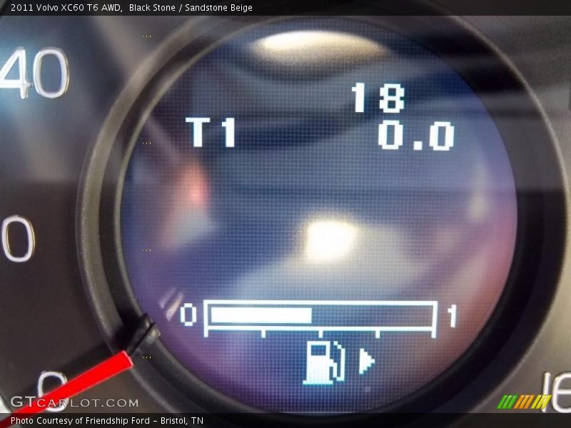 Black Stone / Sandstone Beige 2011 Volvo XC60 T6 AWD