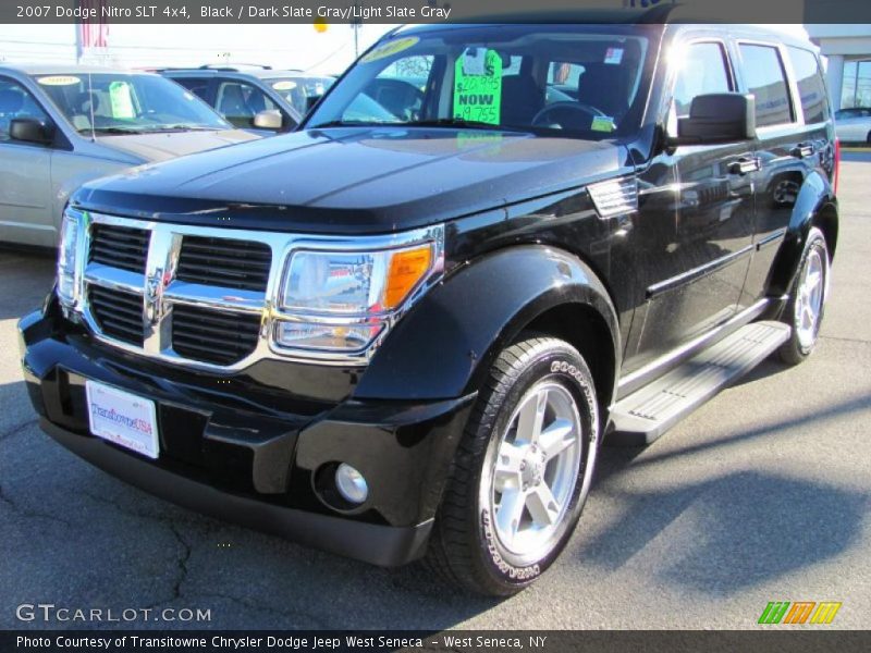 Black / Dark Slate Gray/Light Slate Gray 2007 Dodge Nitro SLT 4x4