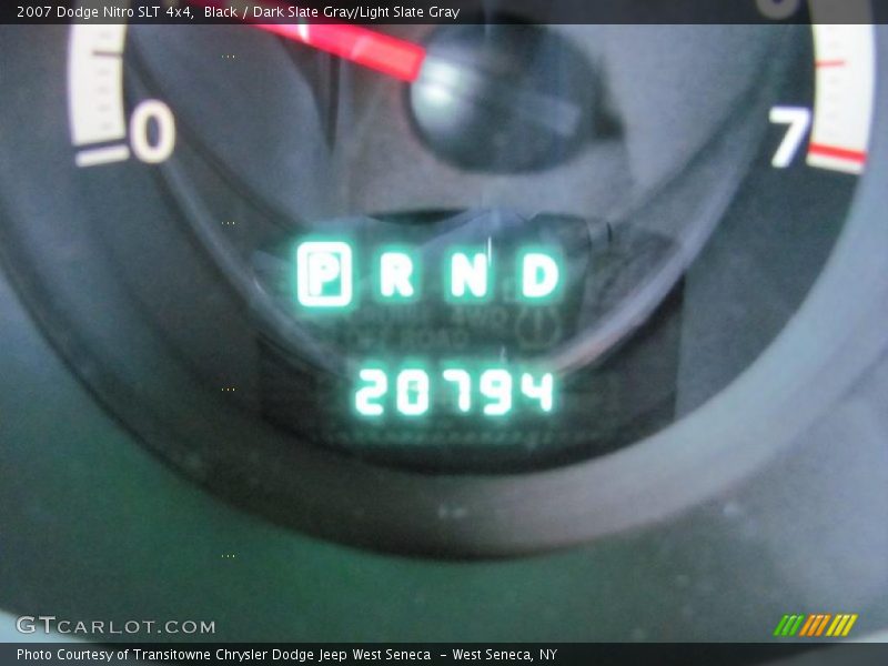 Black / Dark Slate Gray/Light Slate Gray 2007 Dodge Nitro SLT 4x4