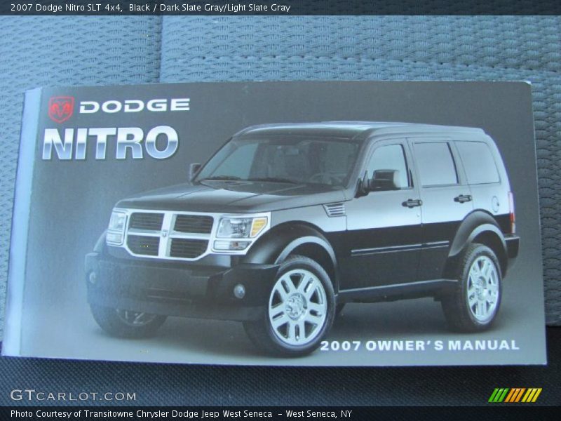 Black / Dark Slate Gray/Light Slate Gray 2007 Dodge Nitro SLT 4x4
