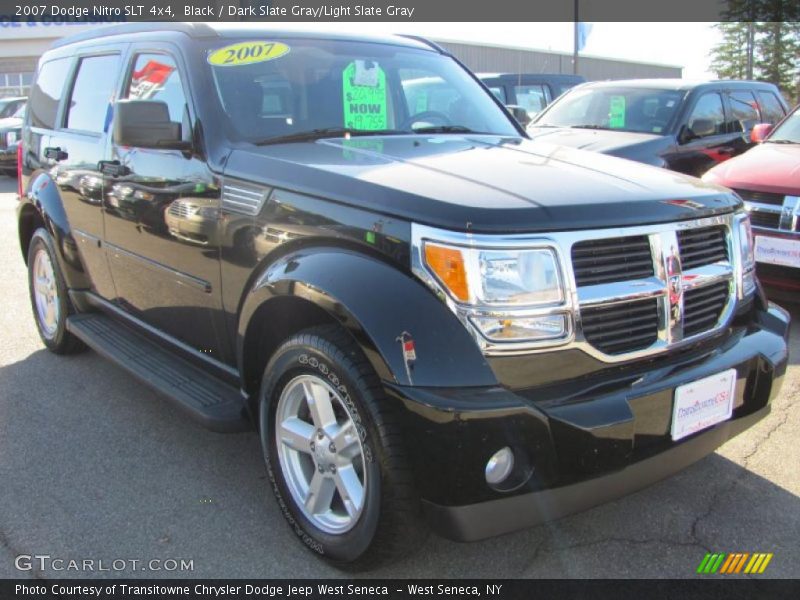 Black / Dark Slate Gray/Light Slate Gray 2007 Dodge Nitro SLT 4x4