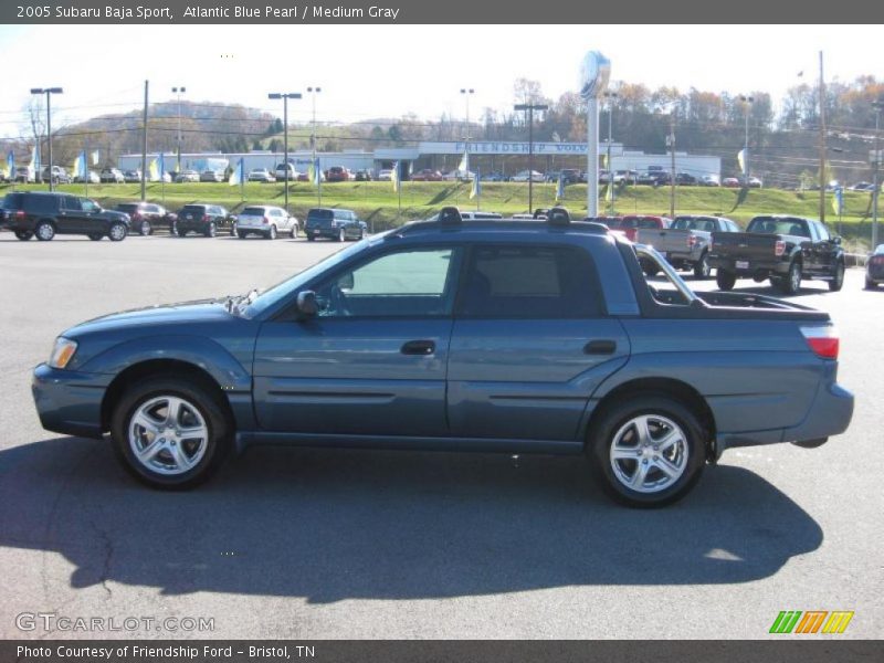 Atlantic Blue Pearl / Medium Gray 2005 Subaru Baja Sport