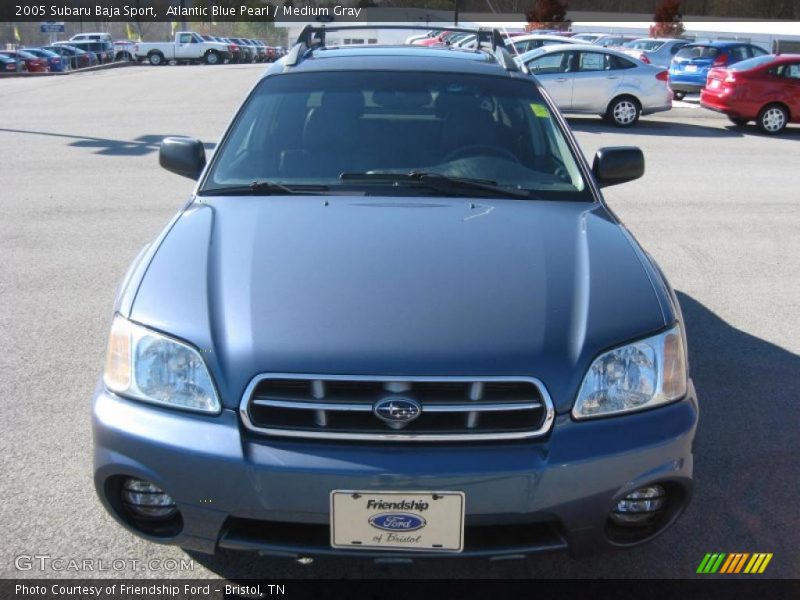 Atlantic Blue Pearl / Medium Gray 2005 Subaru Baja Sport