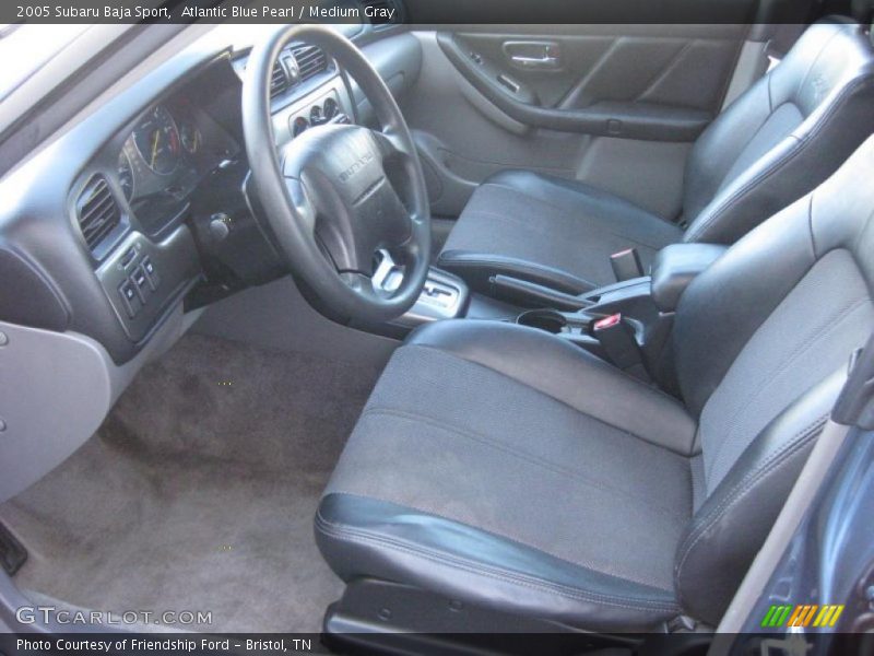  2005 Baja Sport Medium Gray Interior