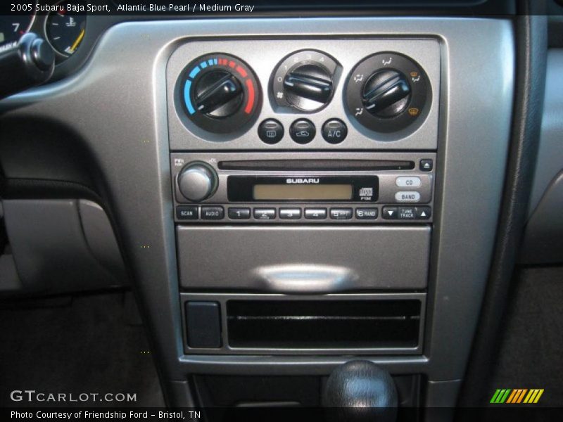 Controls of 2005 Baja Sport