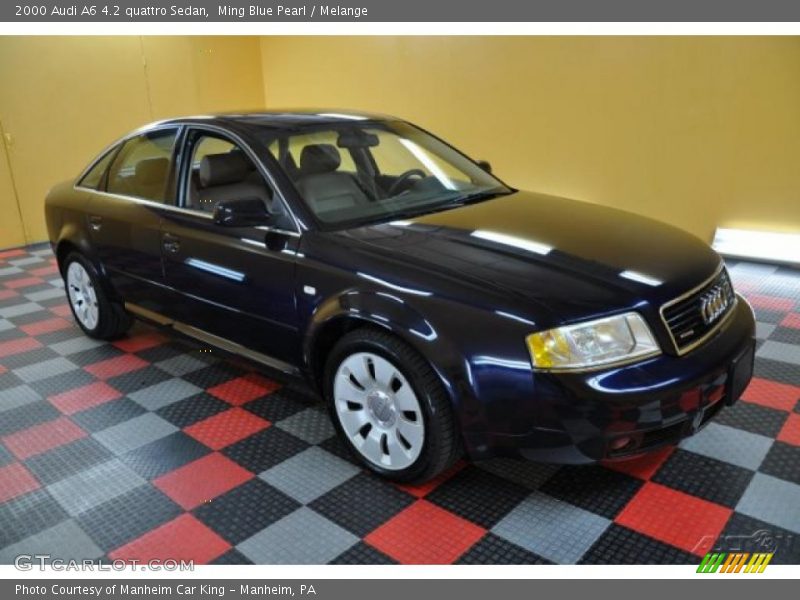 Ming Blue Pearl / Melange 2000 Audi A6 4.2 quattro Sedan