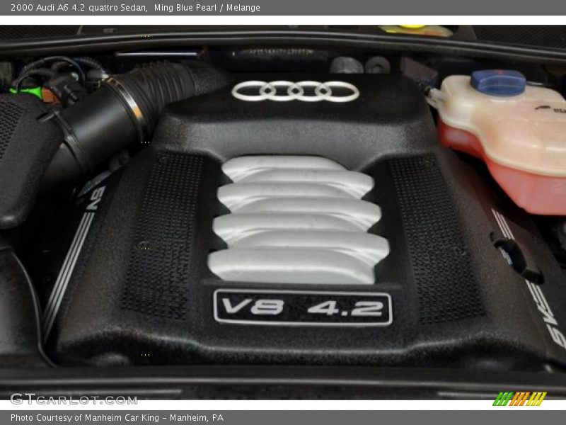  2000 A6 4.2 quattro Sedan Engine - 4.2 Liter DOHC 40-Valve V8