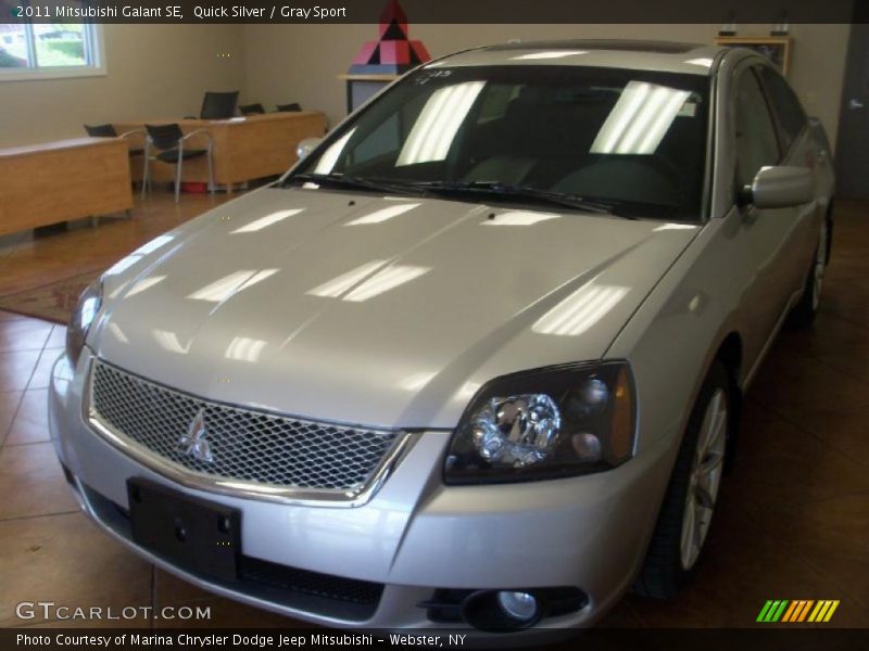 Quick Silver / Gray Sport 2011 Mitsubishi Galant SE