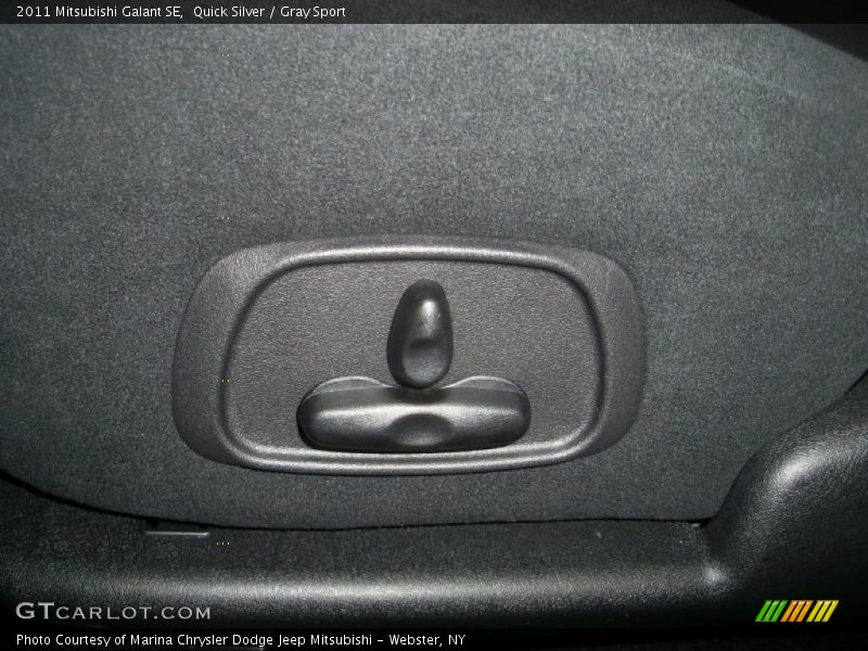Quick Silver / Gray Sport 2011 Mitsubishi Galant SE