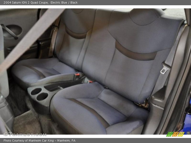  2004 ION 2 Quad Coupe Black Interior