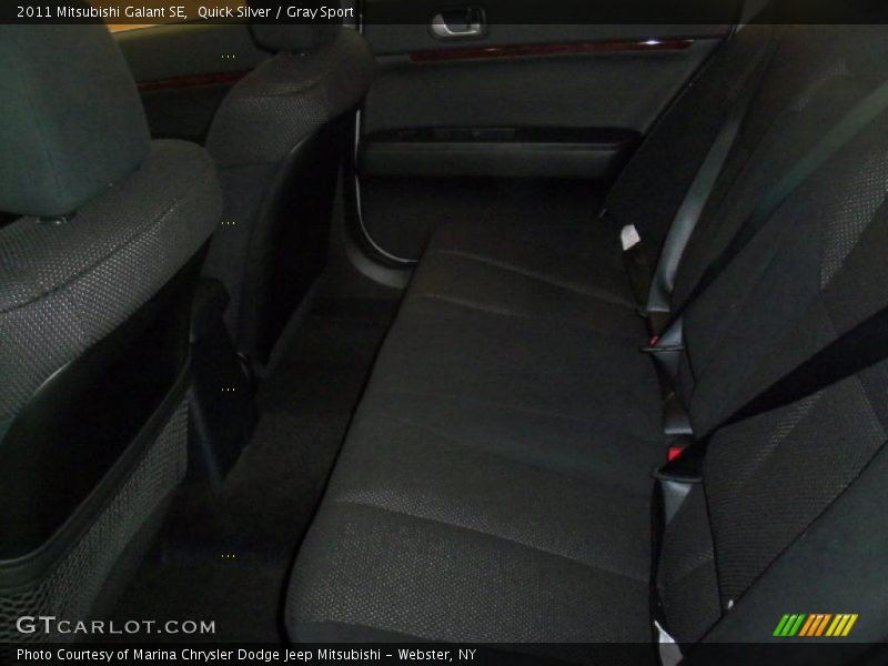 Quick Silver / Gray Sport 2011 Mitsubishi Galant SE