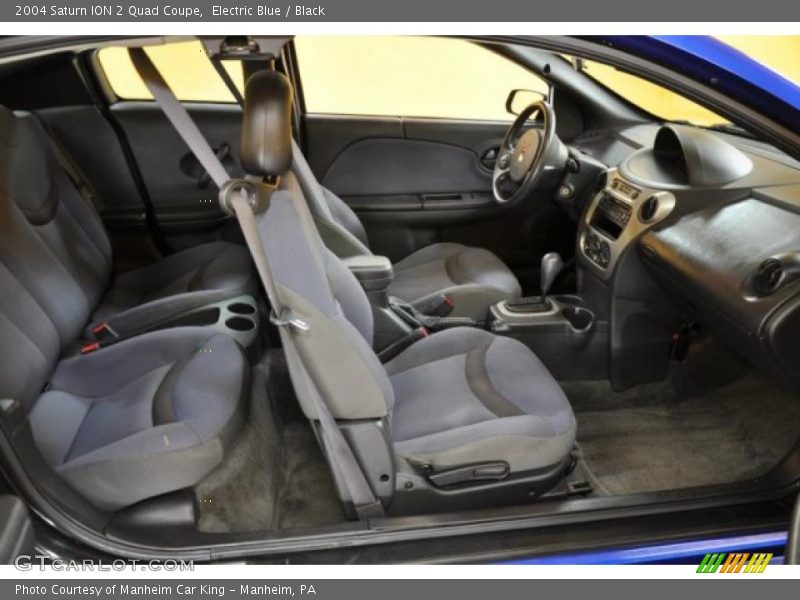  2004 ION 2 Quad Coupe Black Interior