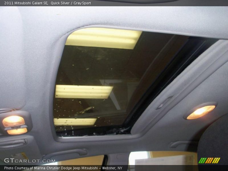 Quick Silver / Gray Sport 2011 Mitsubishi Galant SE