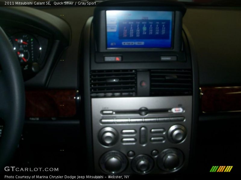 Quick Silver / Gray Sport 2011 Mitsubishi Galant SE