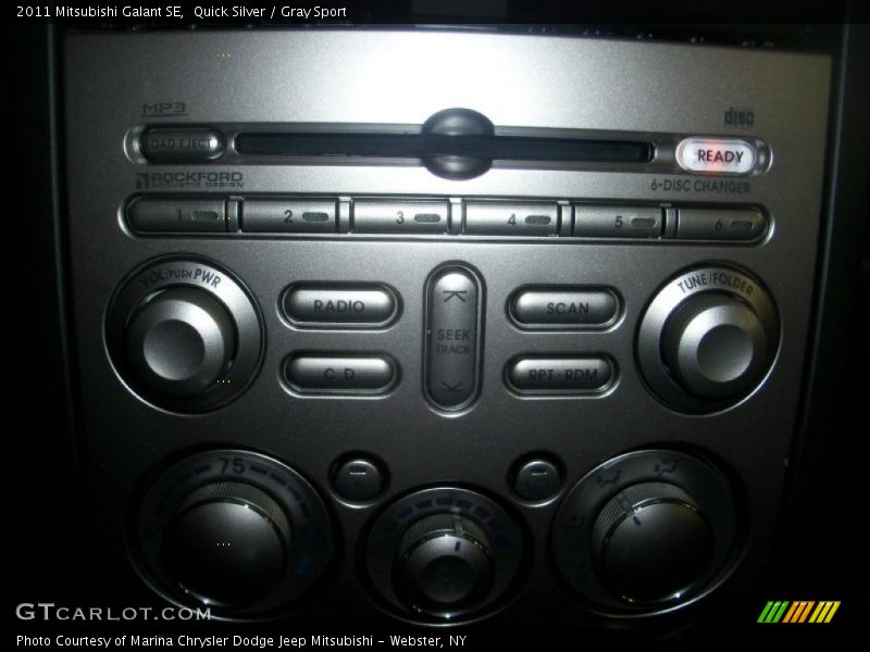 Quick Silver / Gray Sport 2011 Mitsubishi Galant SE