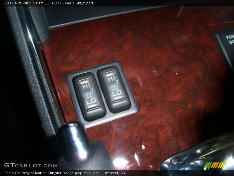 Quick Silver / Gray Sport 2011 Mitsubishi Galant SE