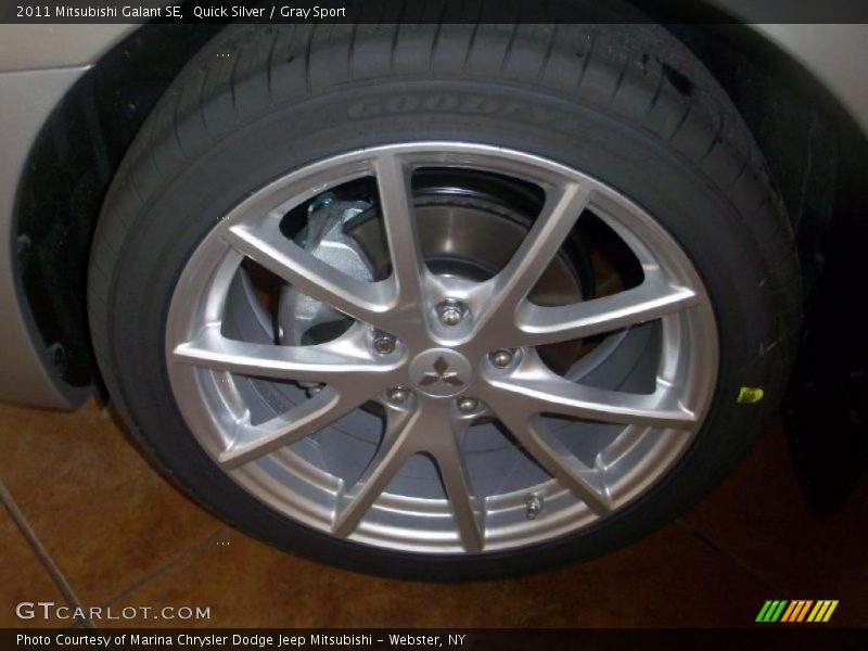 Quick Silver / Gray Sport 2011 Mitsubishi Galant SE