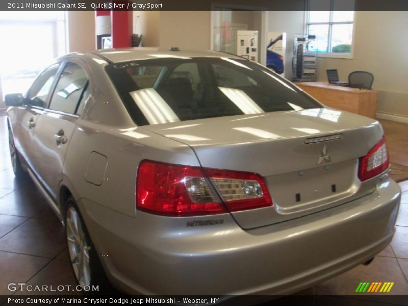 Quick Silver / Gray Sport 2011 Mitsubishi Galant SE