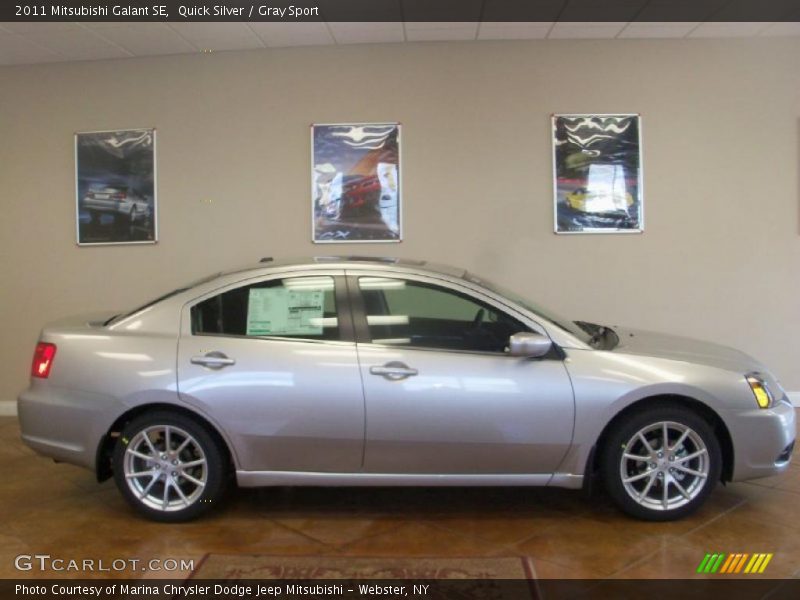 Quick Silver / Gray Sport 2011 Mitsubishi Galant SE