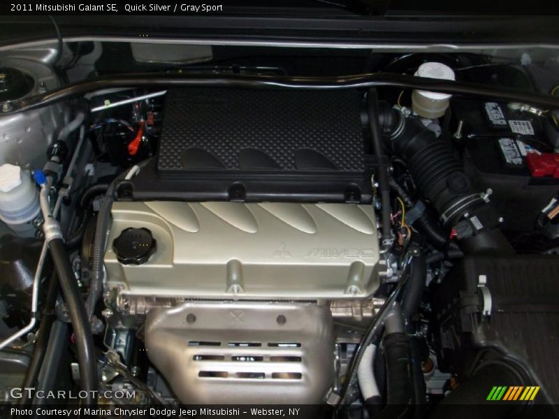 Quick Silver / Gray Sport 2011 Mitsubishi Galant SE