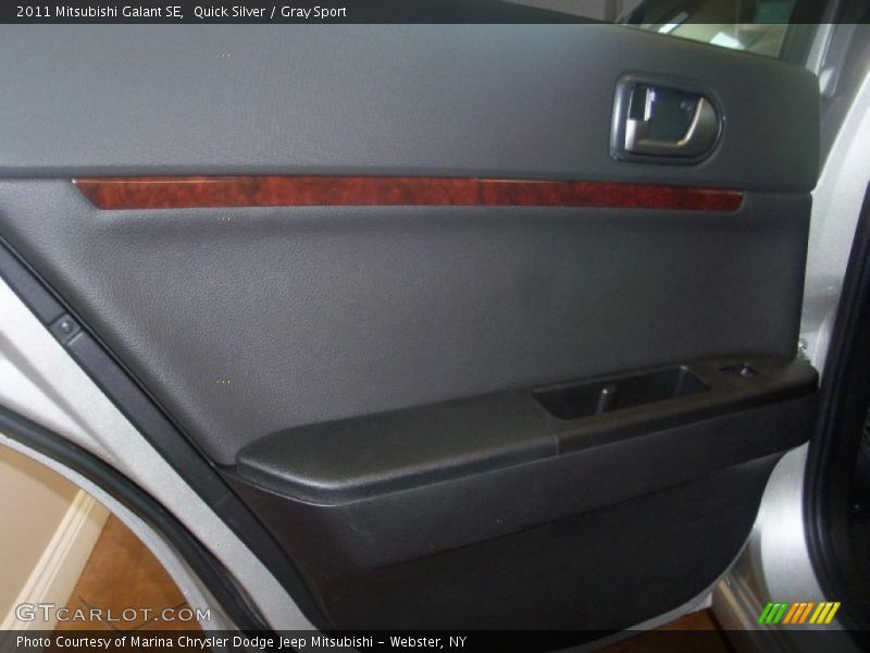 Quick Silver / Gray Sport 2011 Mitsubishi Galant SE