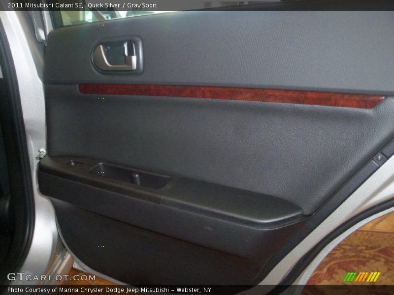 Quick Silver / Gray Sport 2011 Mitsubishi Galant SE