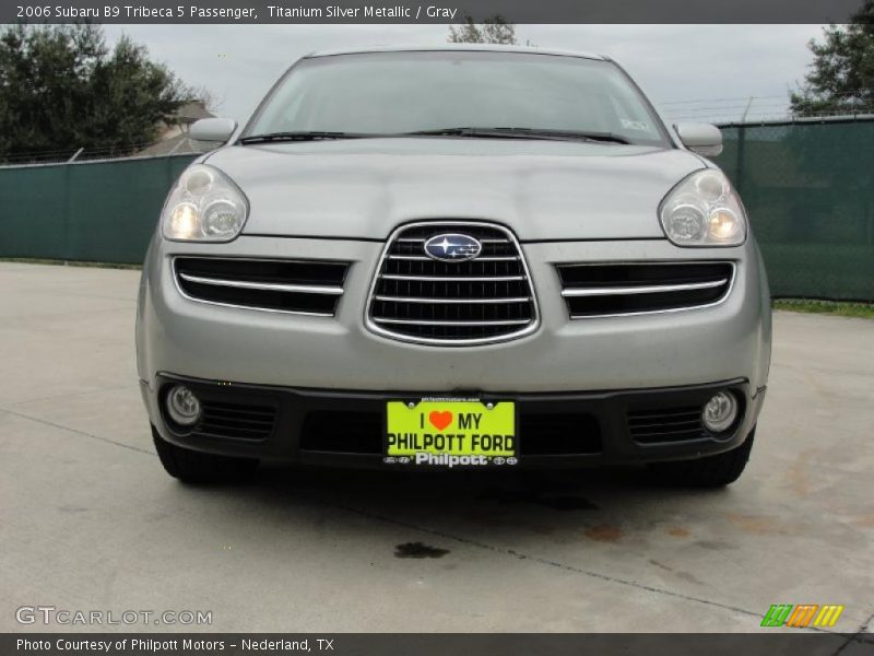 Titanium Silver Metallic / Gray 2006 Subaru B9 Tribeca 5 Passenger