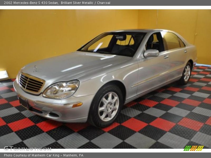 Brilliant Silver Metallic / Charcoal 2002 Mercedes-Benz S 430 Sedan