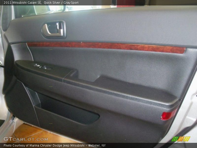 Quick Silver / Gray Sport 2011 Mitsubishi Galant SE
