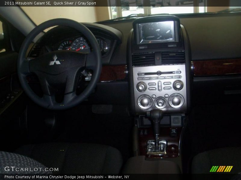 Quick Silver / Gray Sport 2011 Mitsubishi Galant SE